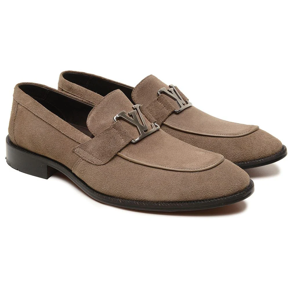Loafer LV Bentley Camurça Areia