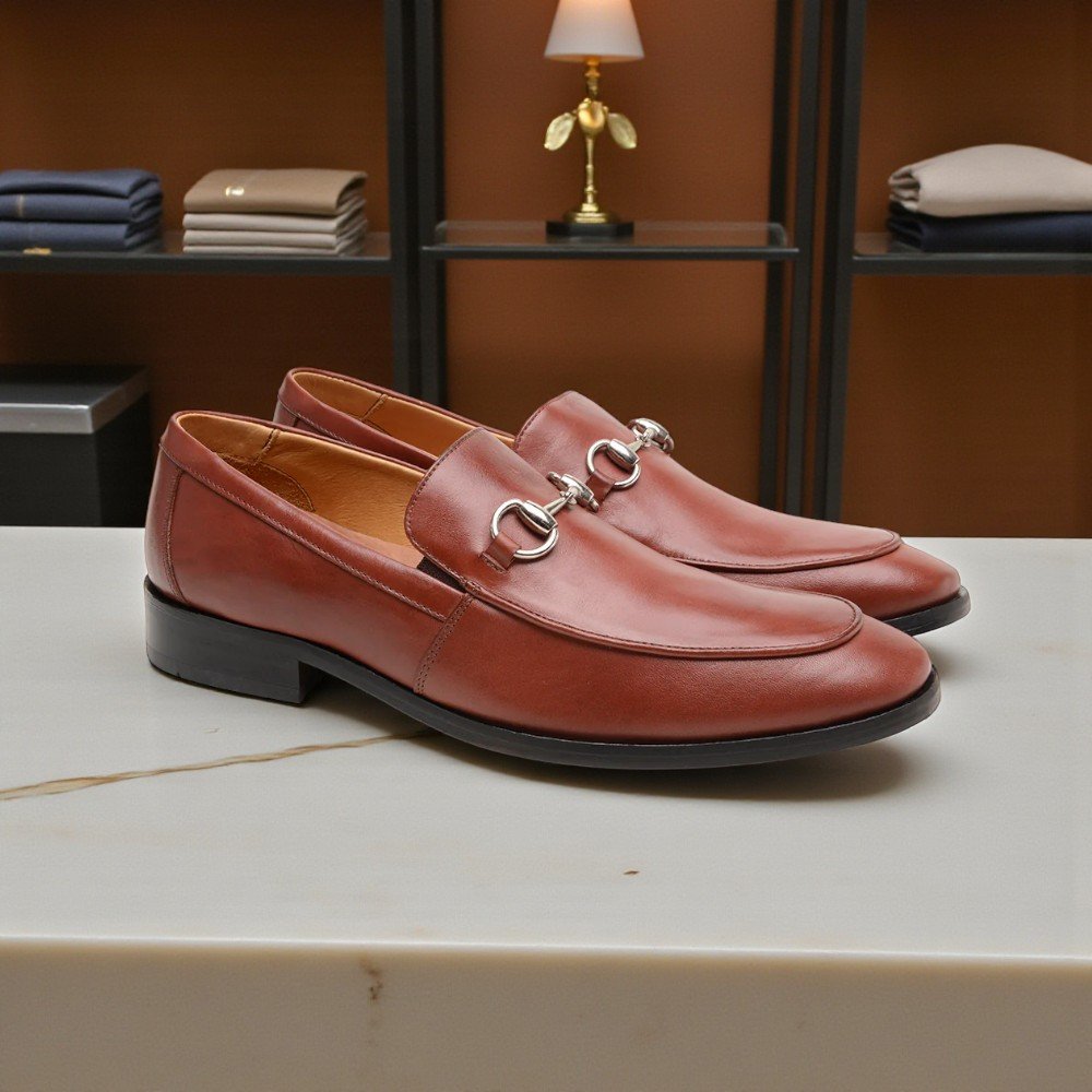 Loafer GG Turner Marrom