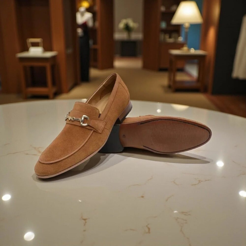 Loafer GG Perez Camurça Whisky