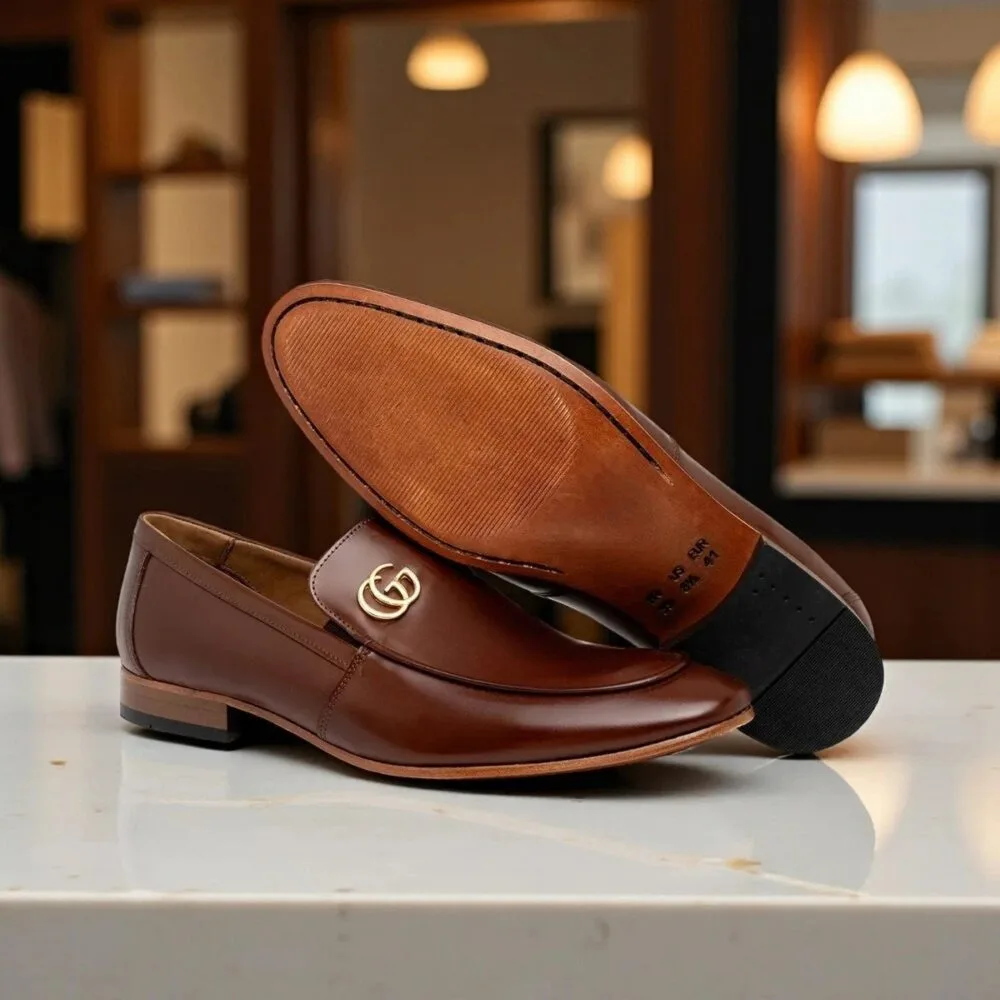 Loafer GG Benson Mouro