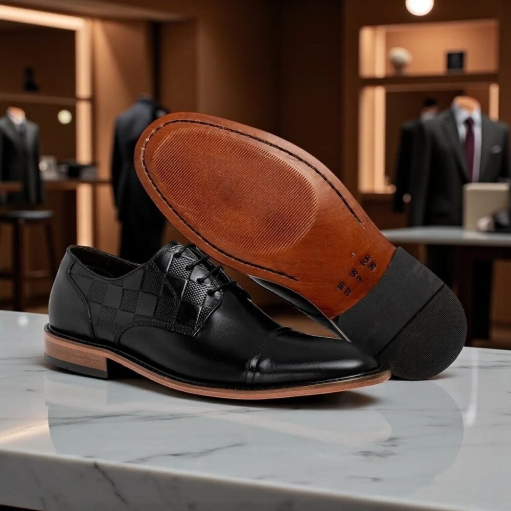Sapato Social LV Johnson Preto