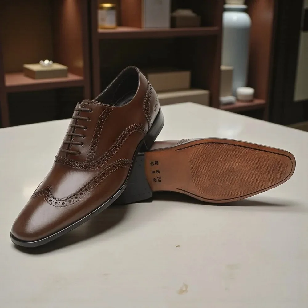 Sapato Social HB Barnes Marrom