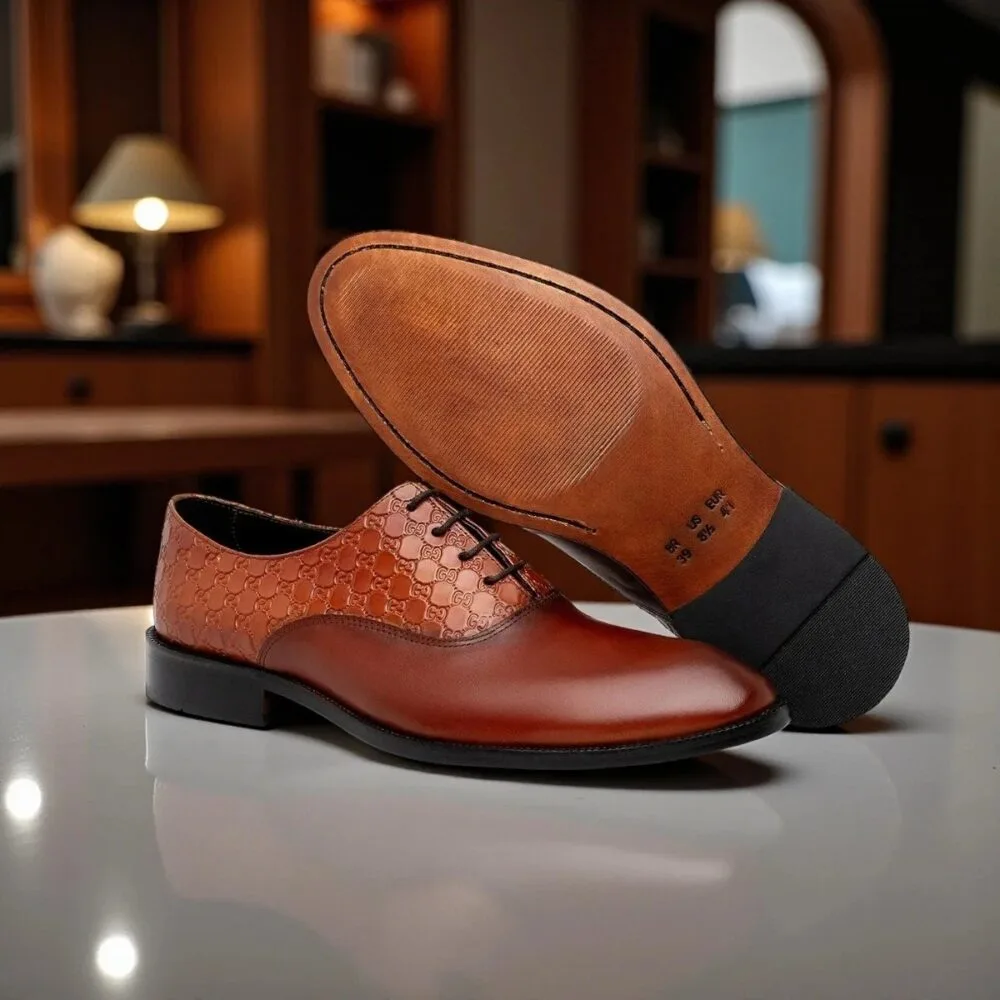 Sapato Social GG Collins Caramelo