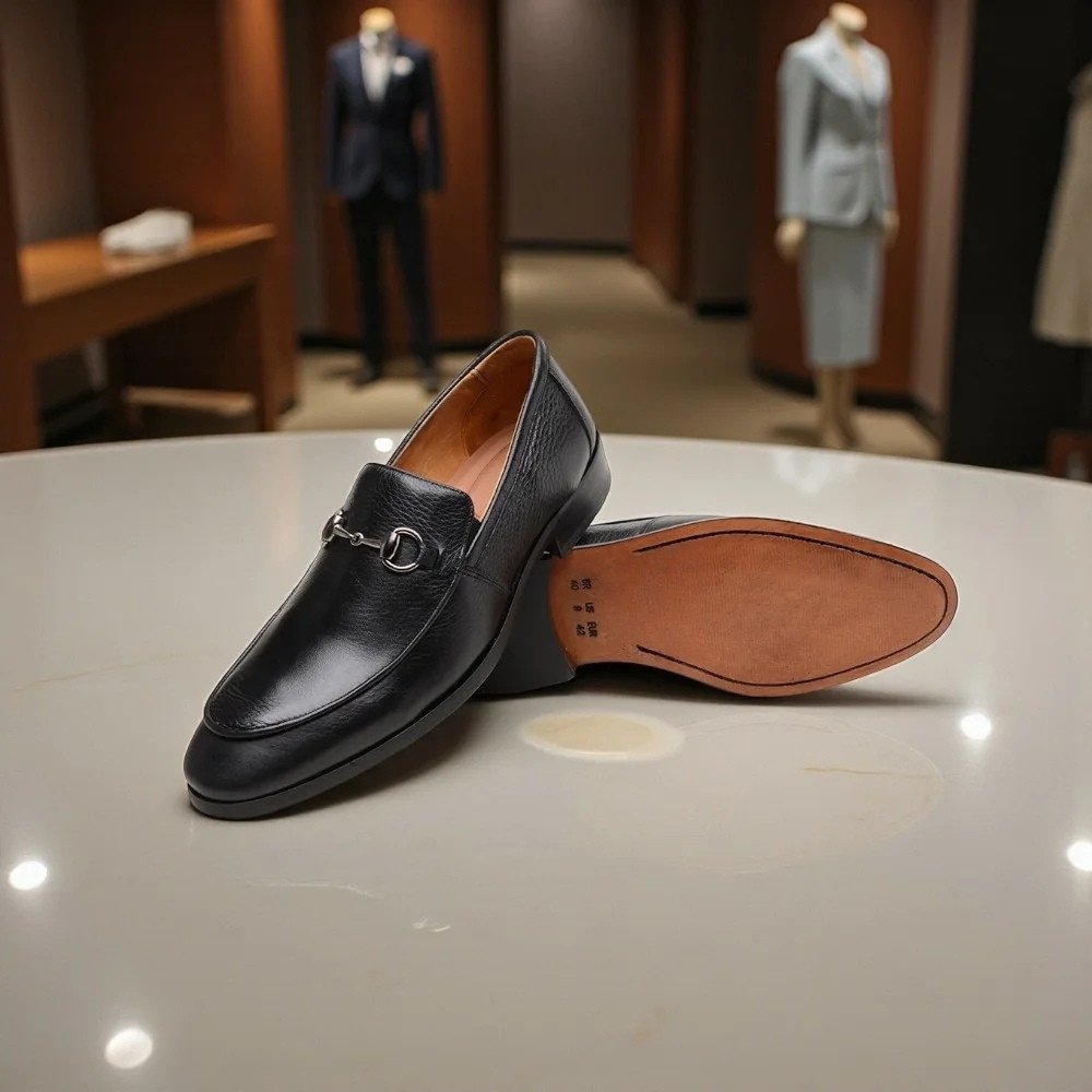 Loafer GG Clark Preto