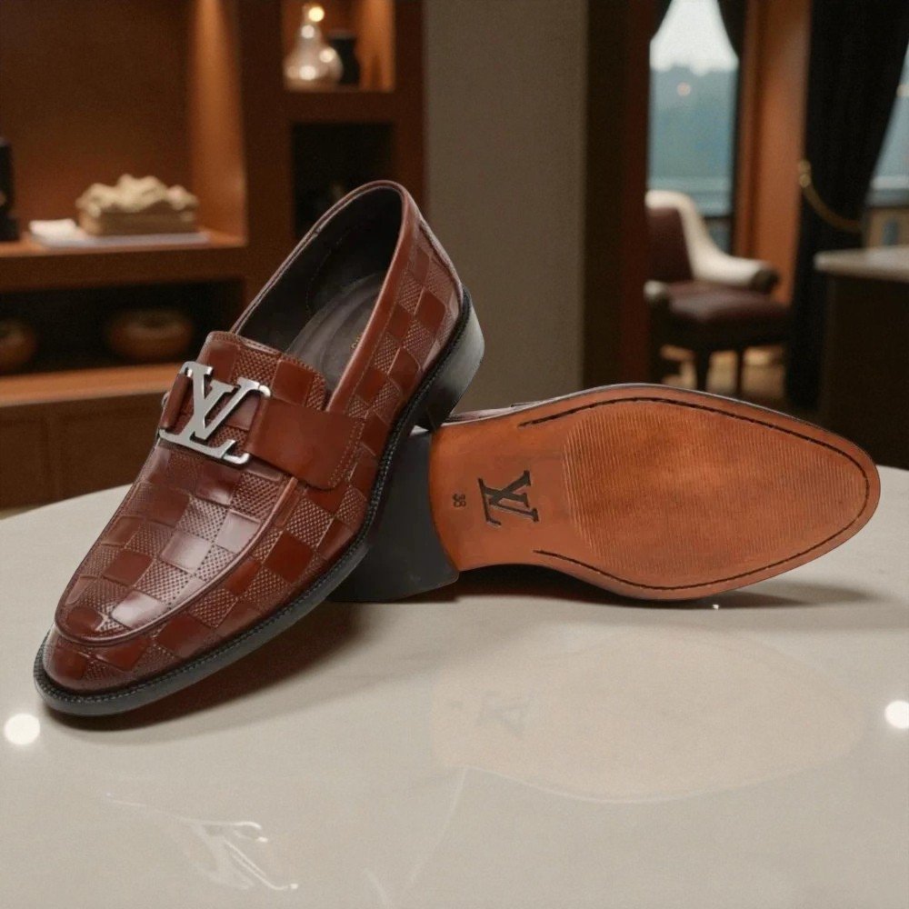 Loafer LV Mason Marrom