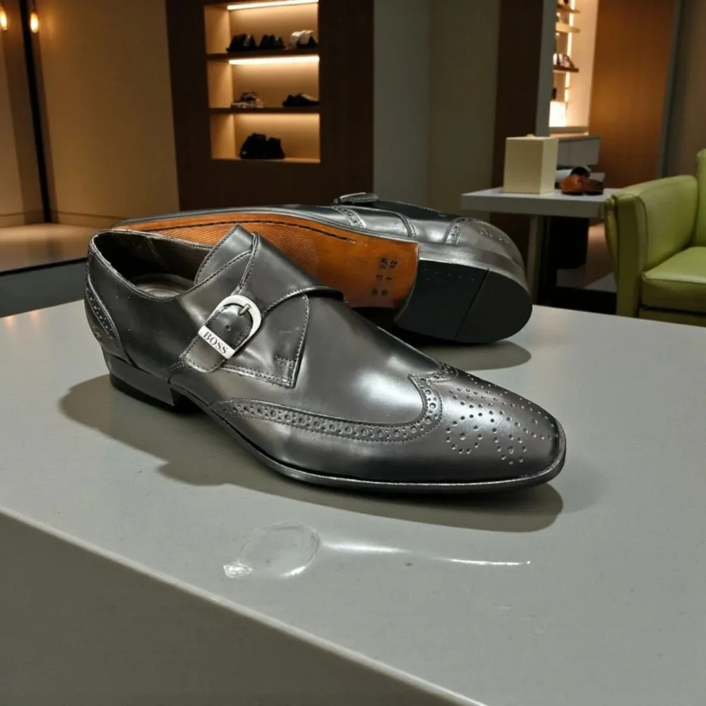 Monk Strap HB Huxley Preto