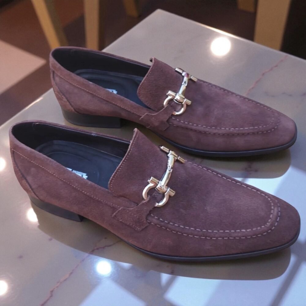 Loafer FG Corbin Camurça Mouro