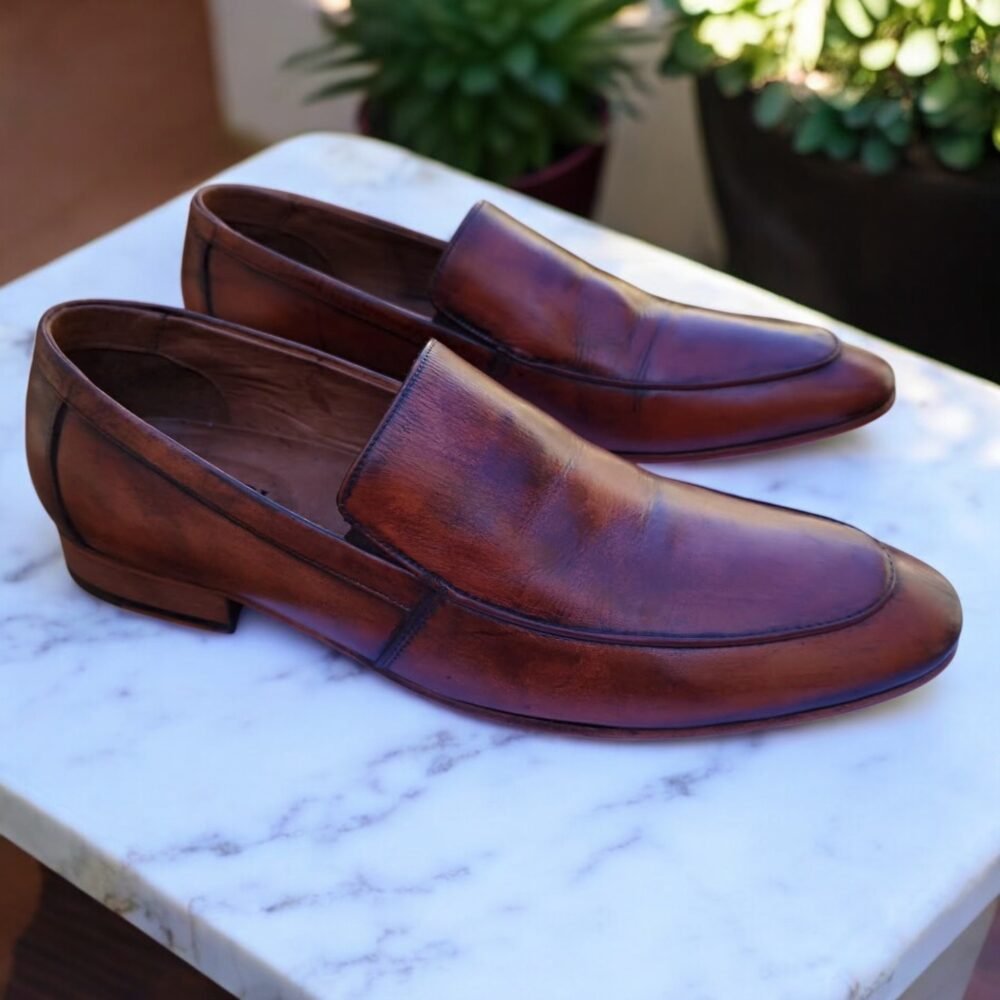 Loafer GG Magnini Whisky Escuro