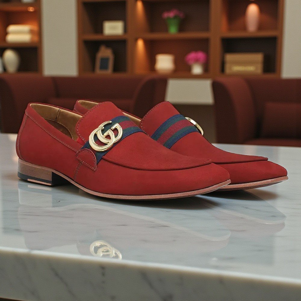 Loafer GG Moliere Vermelho