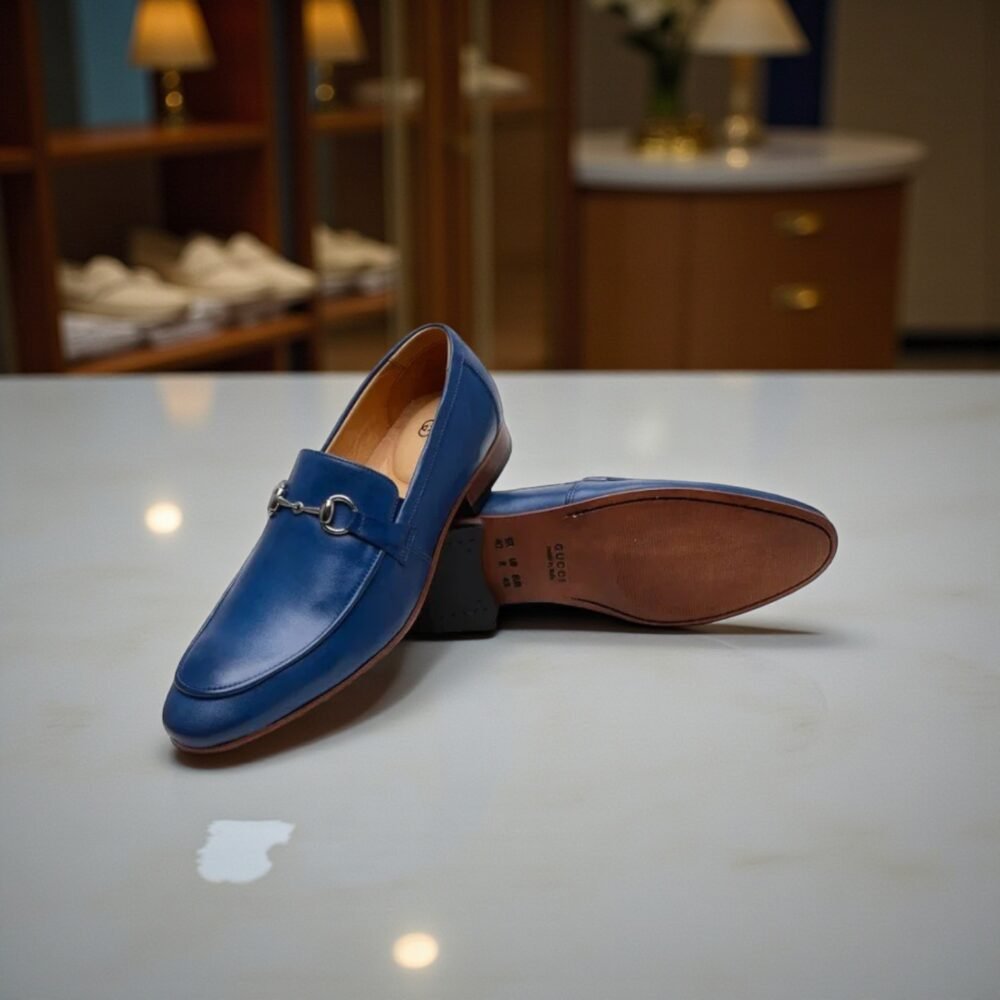Loafer GG Del Bianco Navy