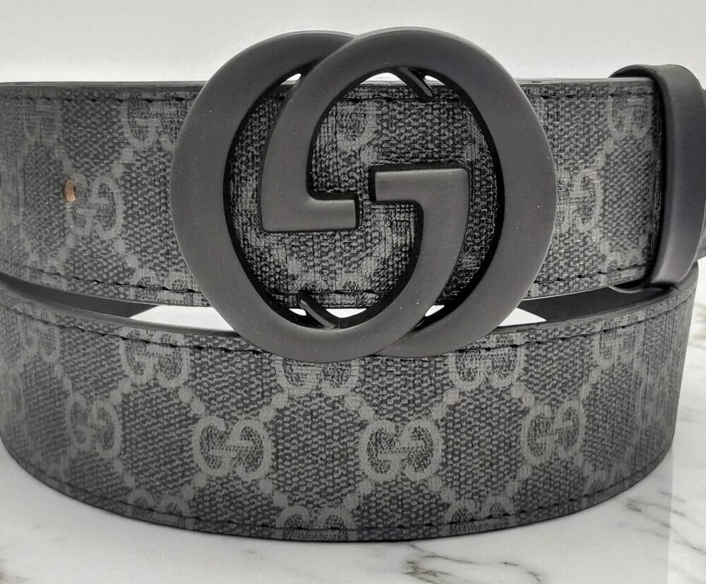 Cinto GG Messina Preto