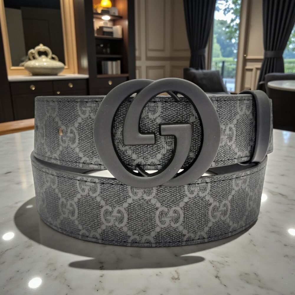 Cinto GG Messina Preto