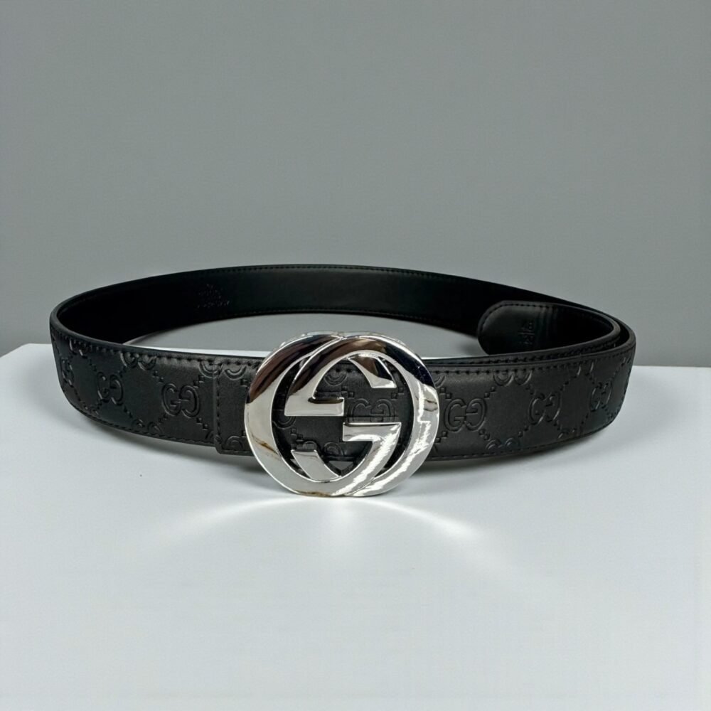 Cinto GG Alice Prateado