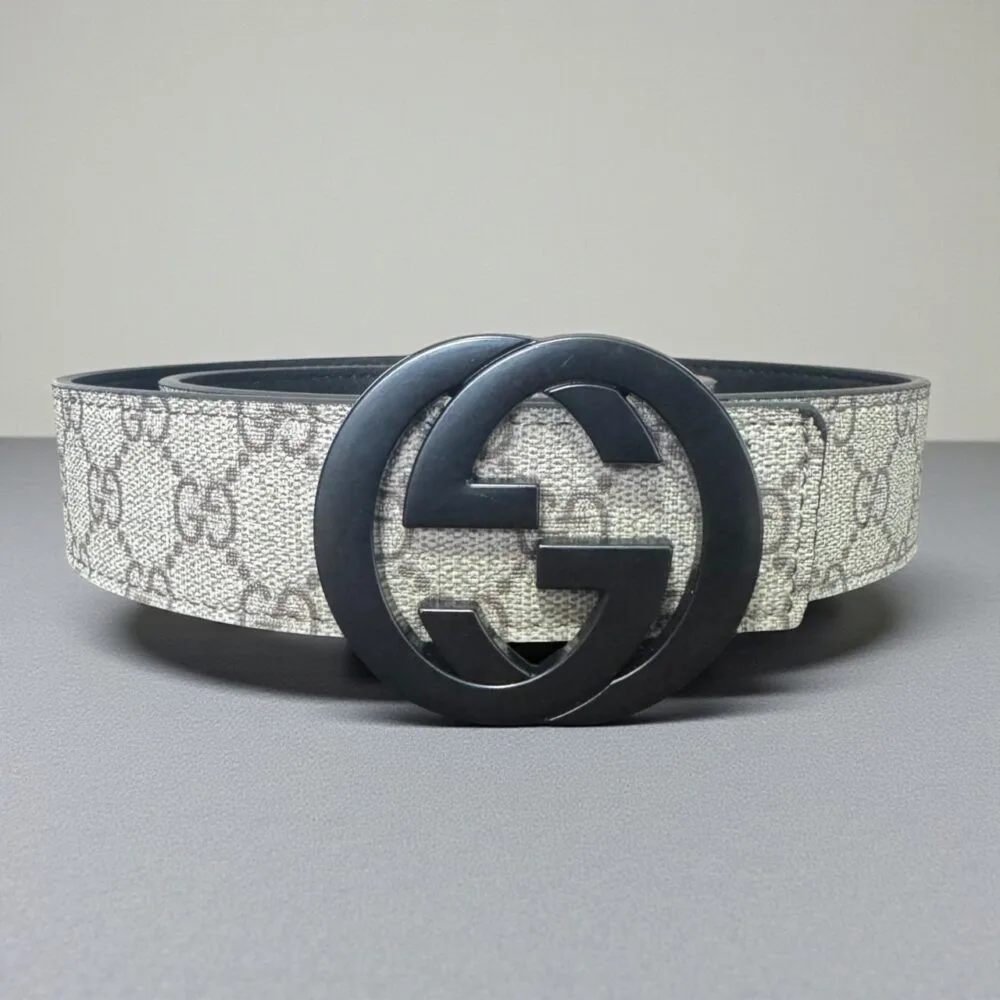 Cinto GG Marmont Preto