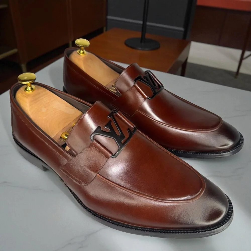 Loafer LV Blackstone Marrom