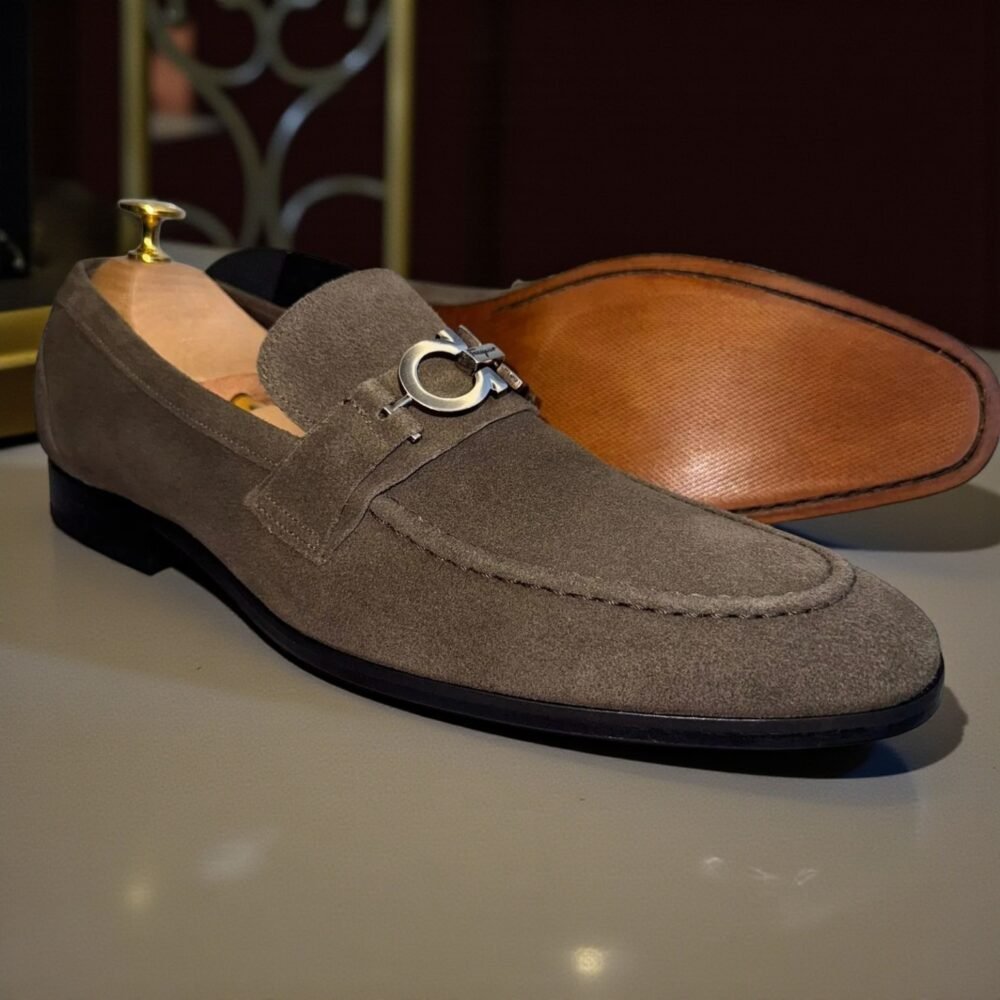 Loafer FG Evans Camurça Light Brown
