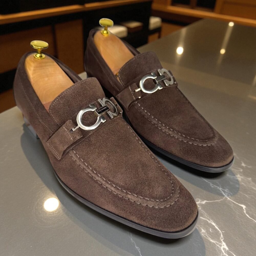 Loafer FG Evans Camurça Café