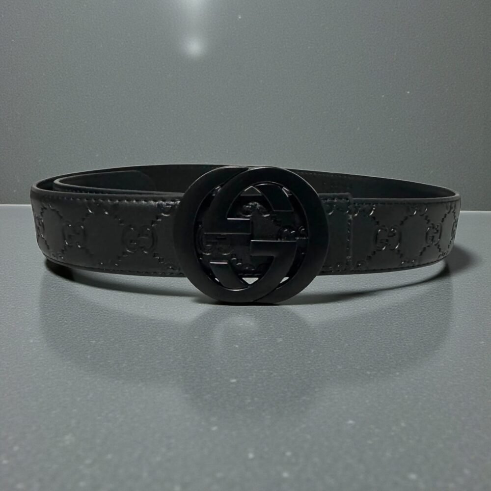 Cinto GG Alice Preto