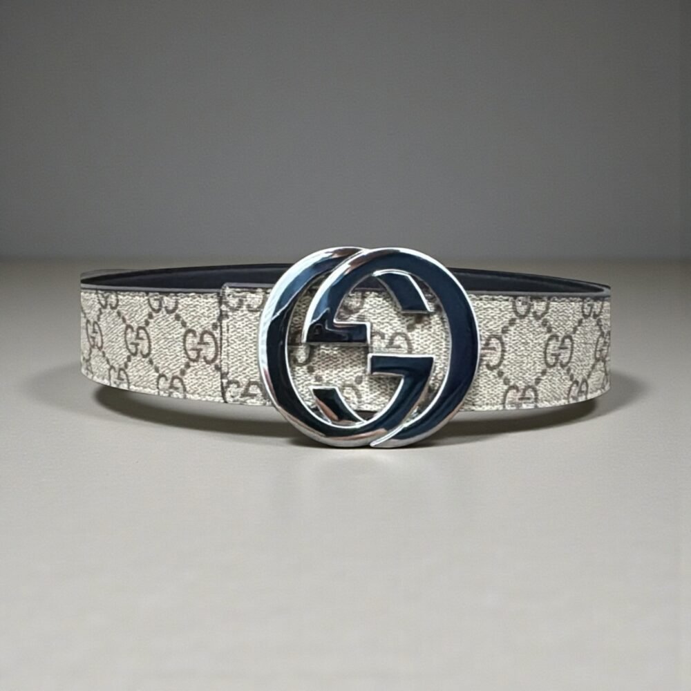 Cinto GG Marmont Prateado