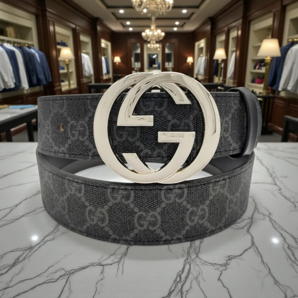 Cinto GG Messina Prateado