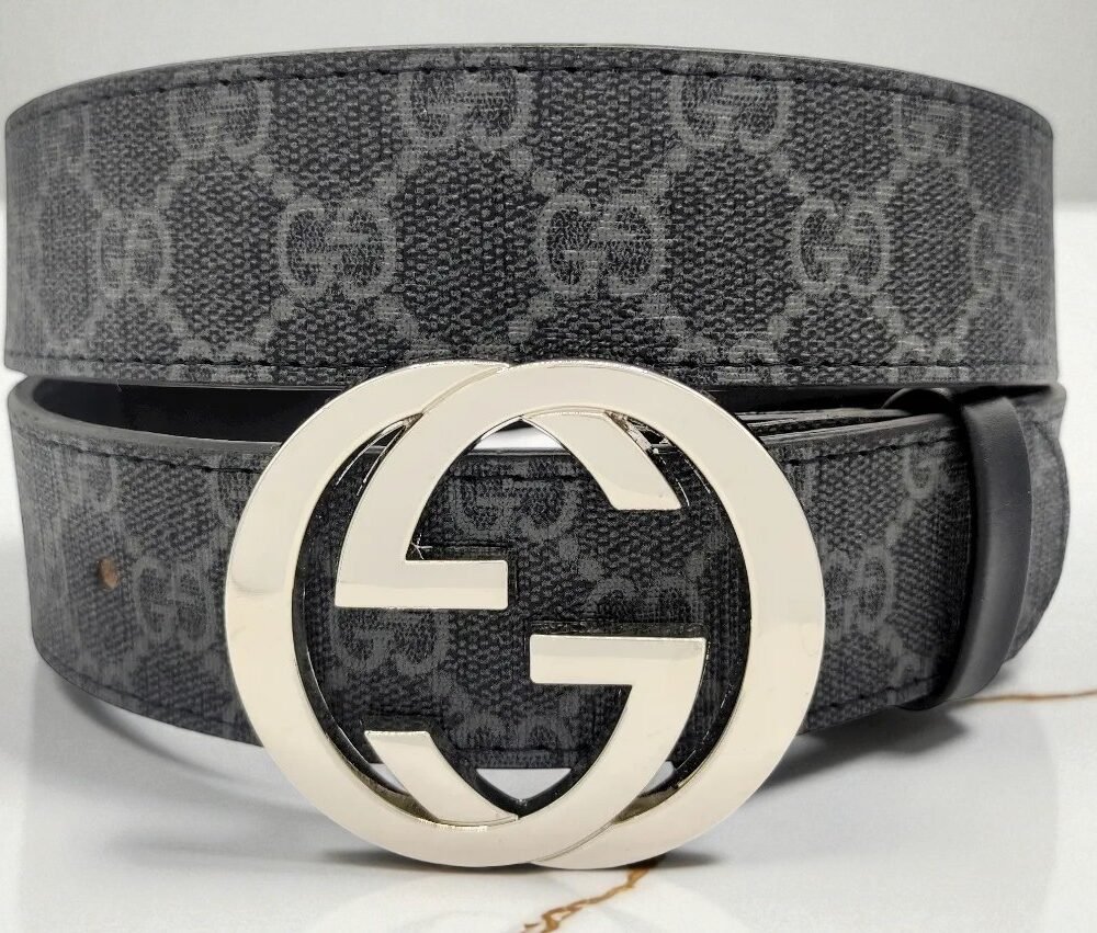 Cinto GG Messina Prateado