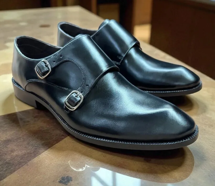 Monk Strap HB Petrov Preto