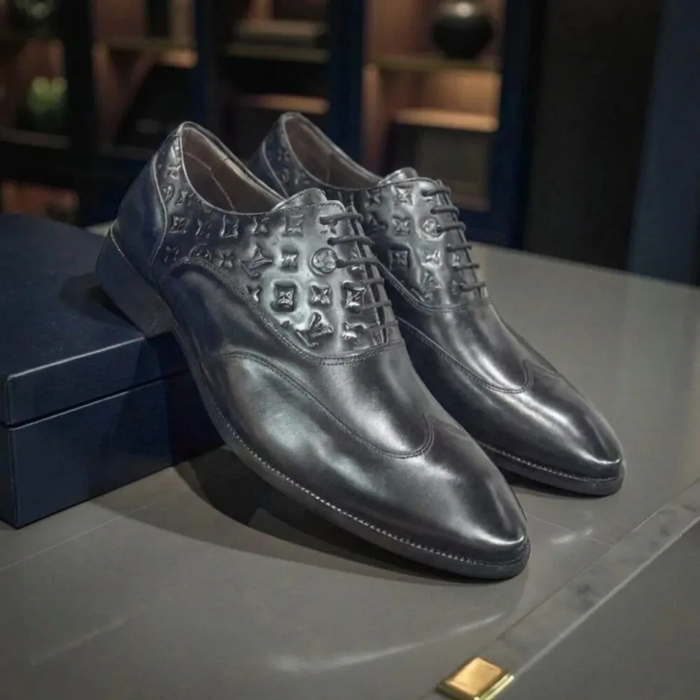 Sapato Social LV Prestige Noir Preto