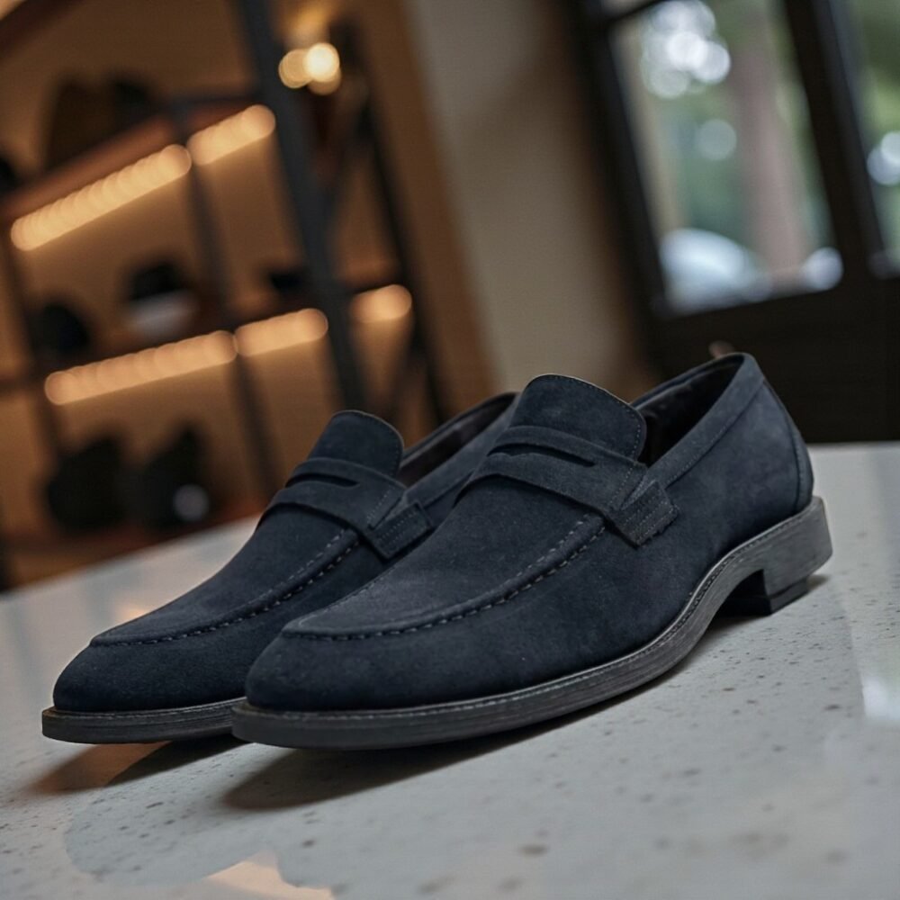 Loafer HB Windsor Camurça Preto