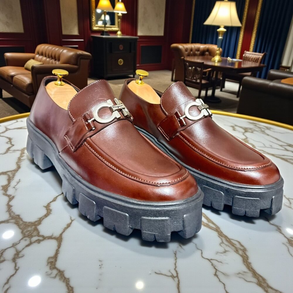 Loafer FG APlatform Mouro