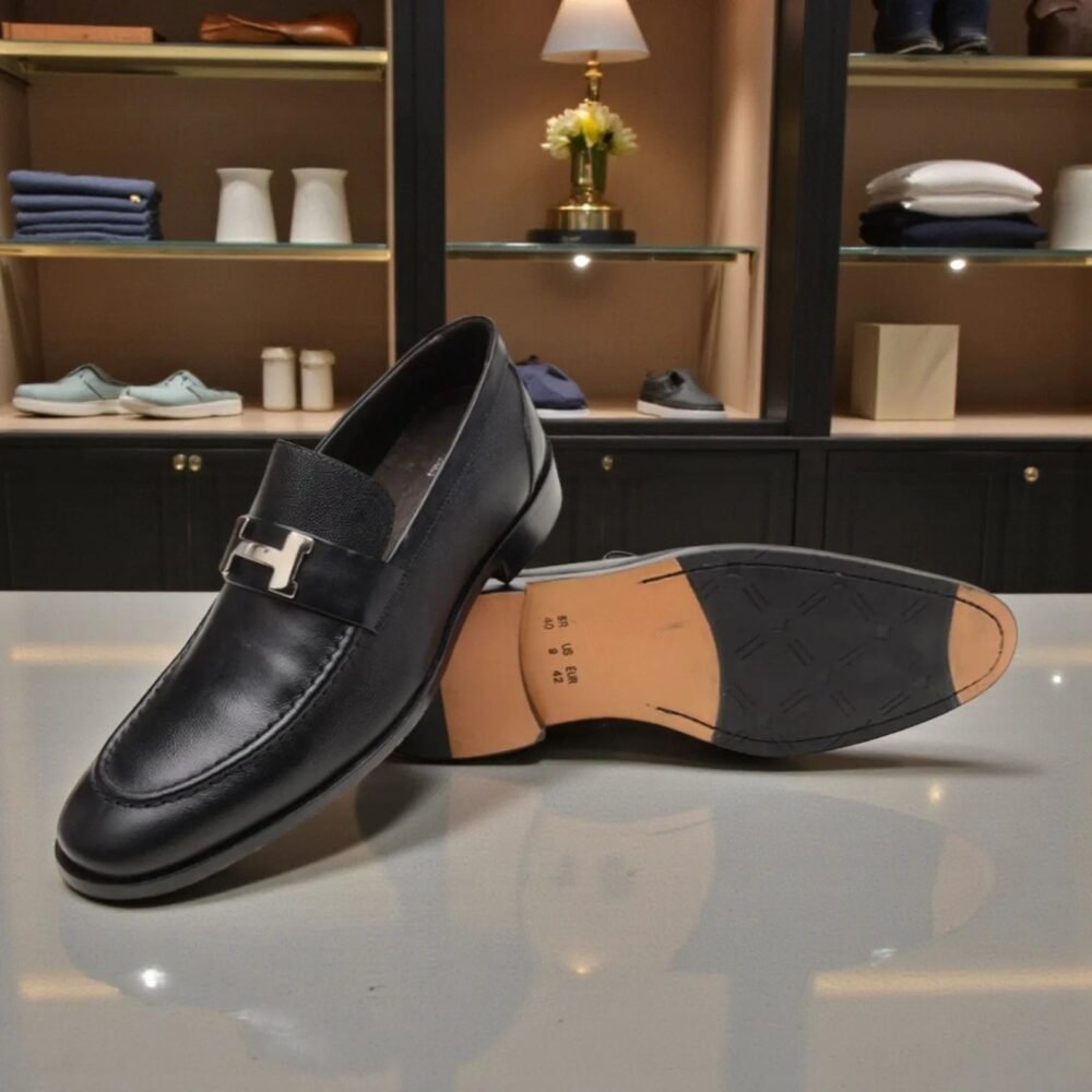 Loafer Hermes Bulle Preto