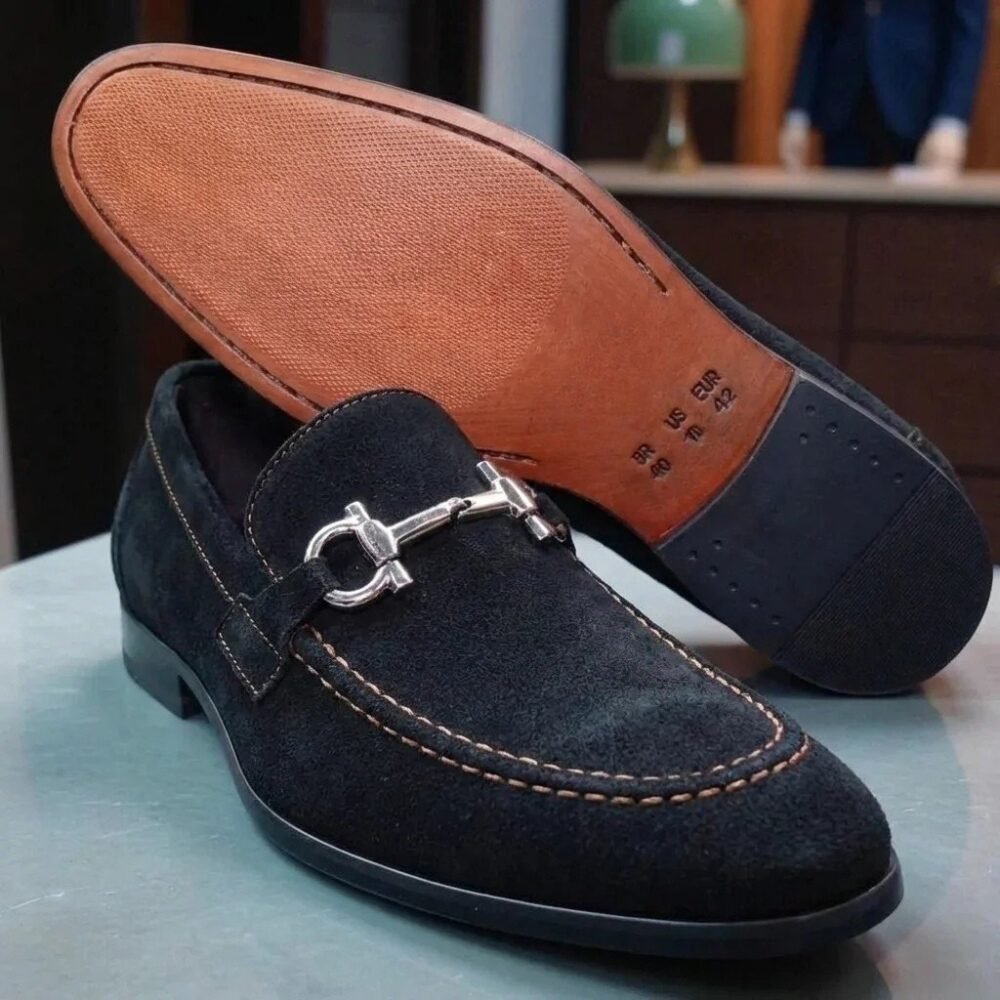 Loafer FG Corbin Camurça Preto