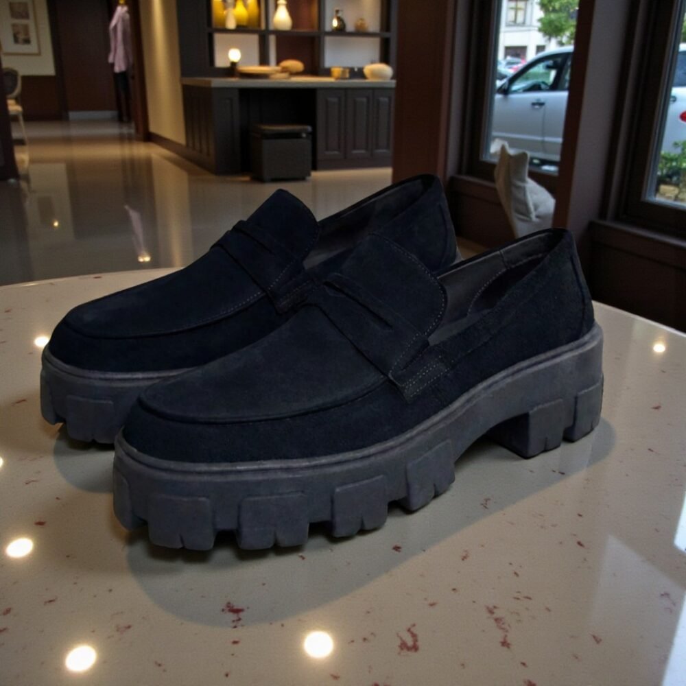Loafer PD Howell Camurça Preto