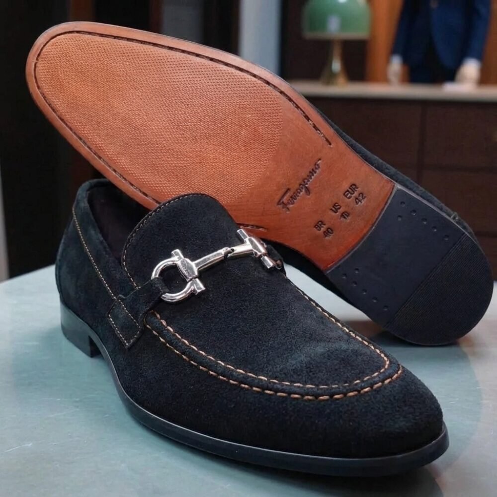 Loafer FG Corbin Camurça Preto