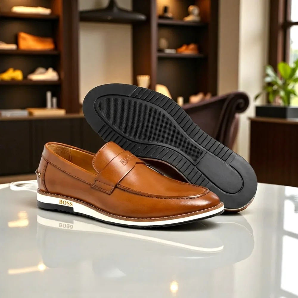 Sapato Casual HB Sanders Whisky