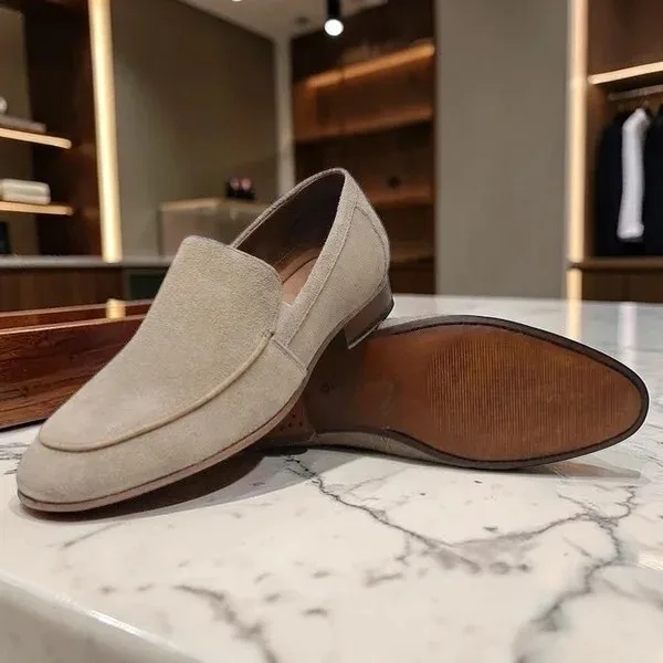 Loafer GG Antonini Camurça Areia