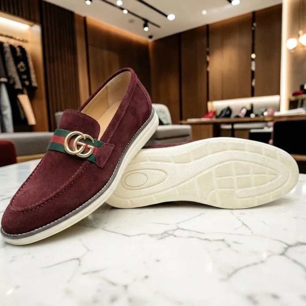 Sapato Casual GG Wilson Bordo