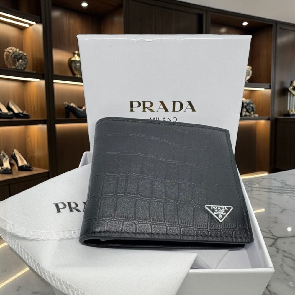 Carteira PD Croco Black