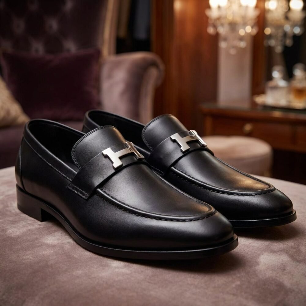 Loafer Hermes Ventura Preto