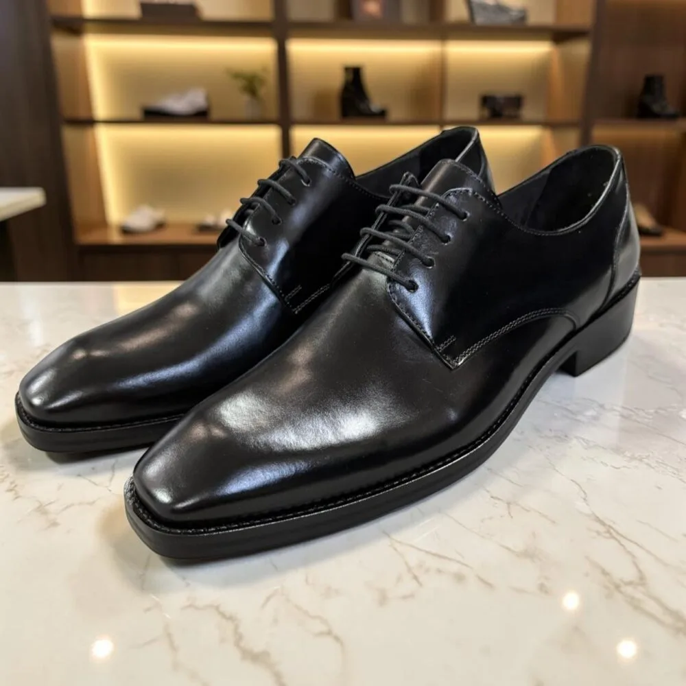 Sapato social Zegna Imperiale Preto