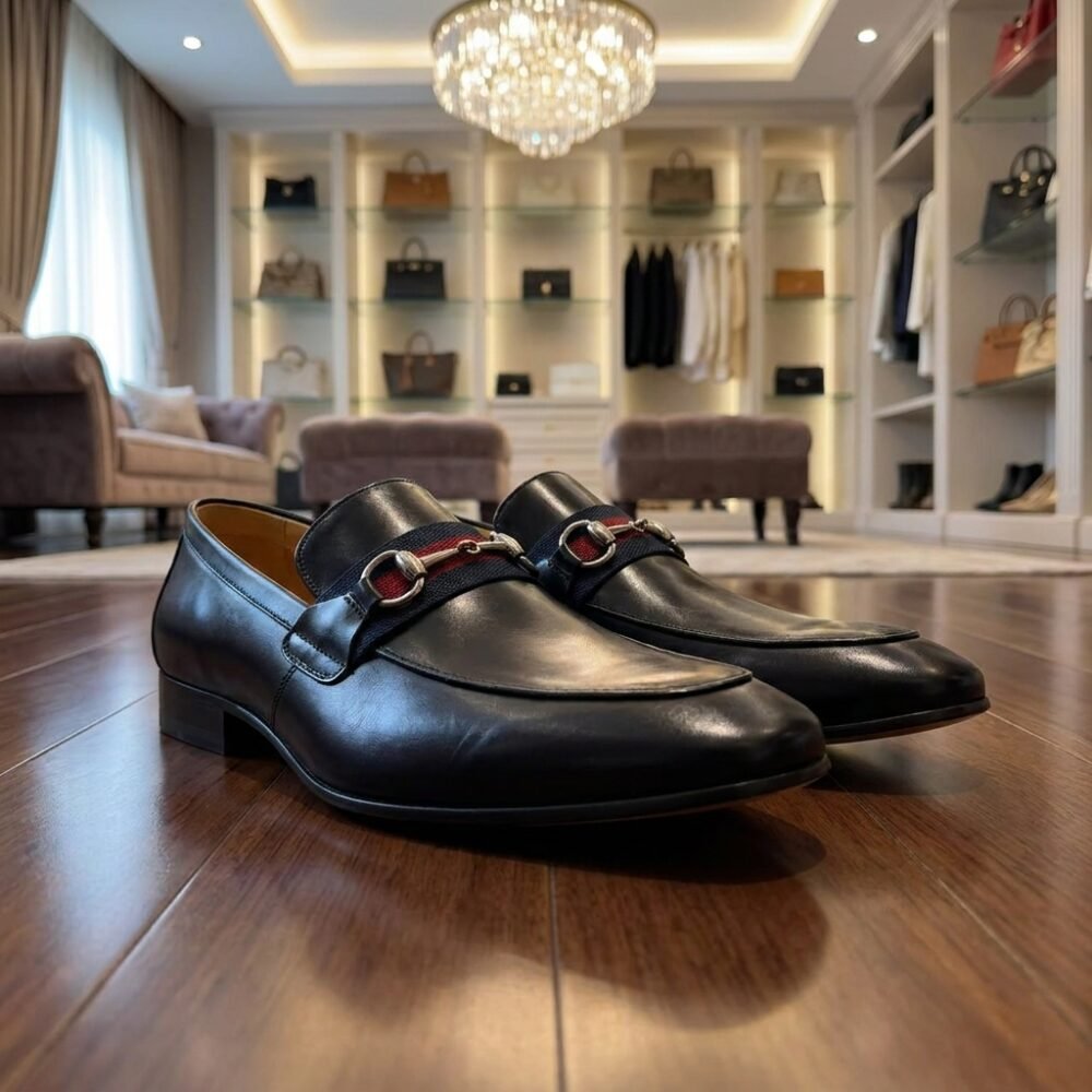 Loafer GG Galardino Preto