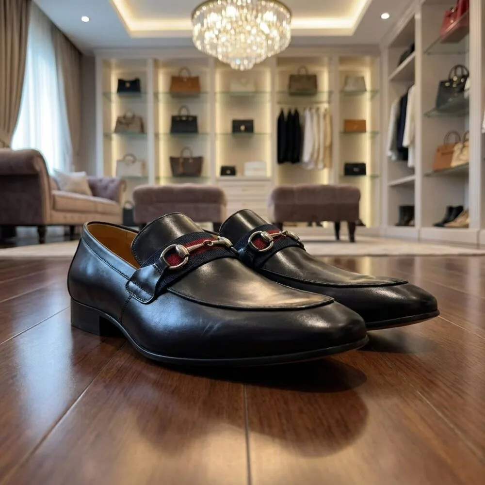 Loafer GG Galardino Preto