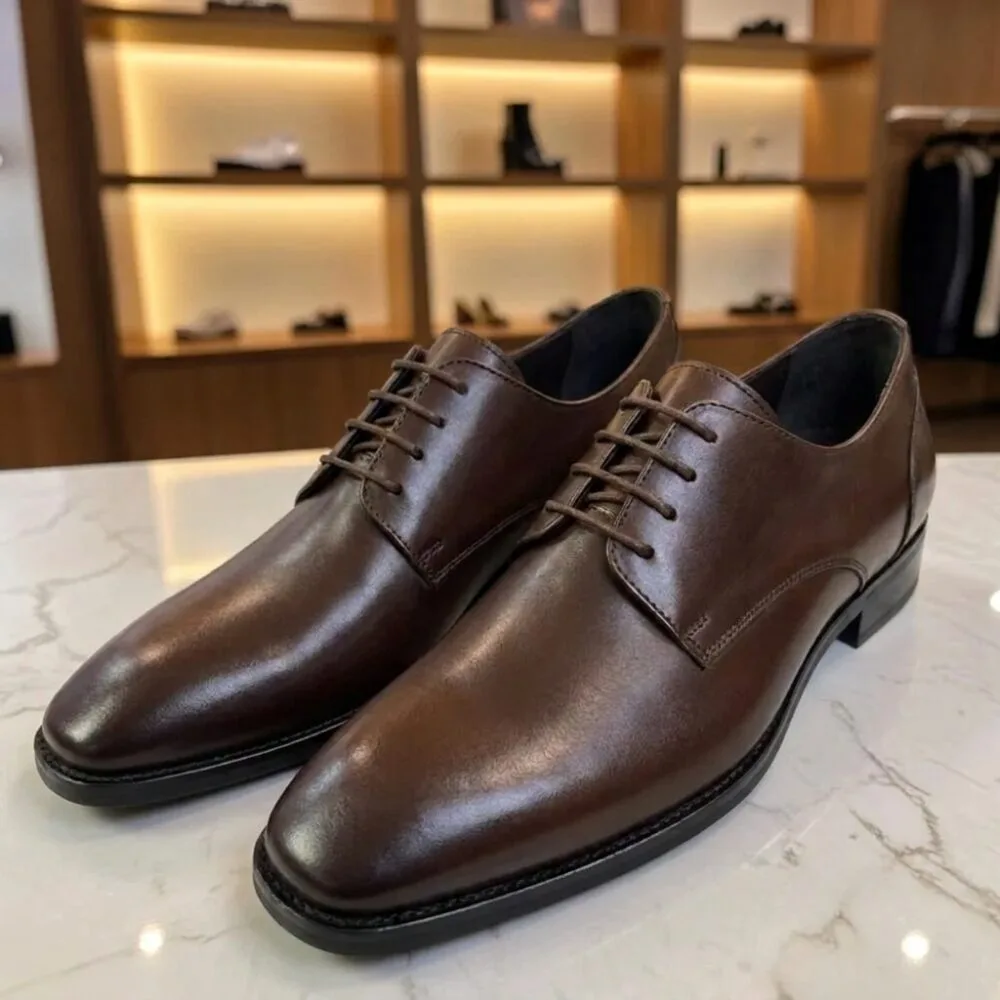 Sapato Social Zegna Imperiale Café